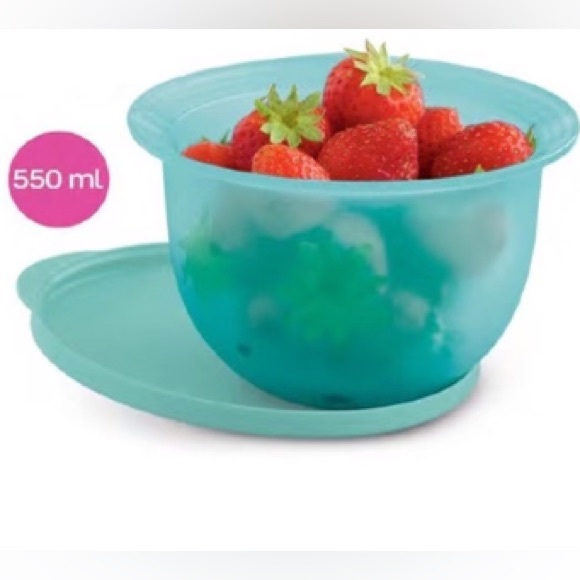 Tupperware Impressions Classic Mini Bowl Blue Color - Picture 3 of 4